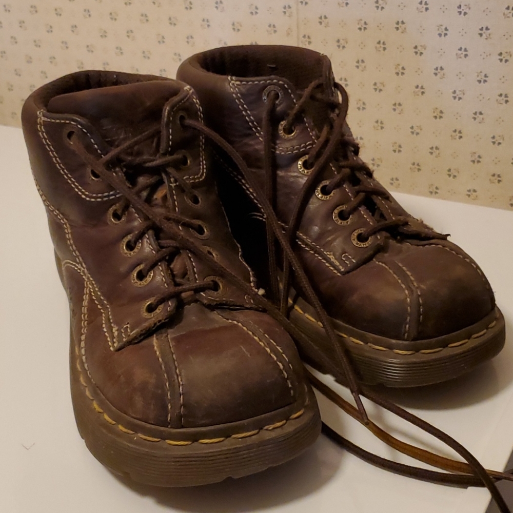 Dr. Marten's brown boots